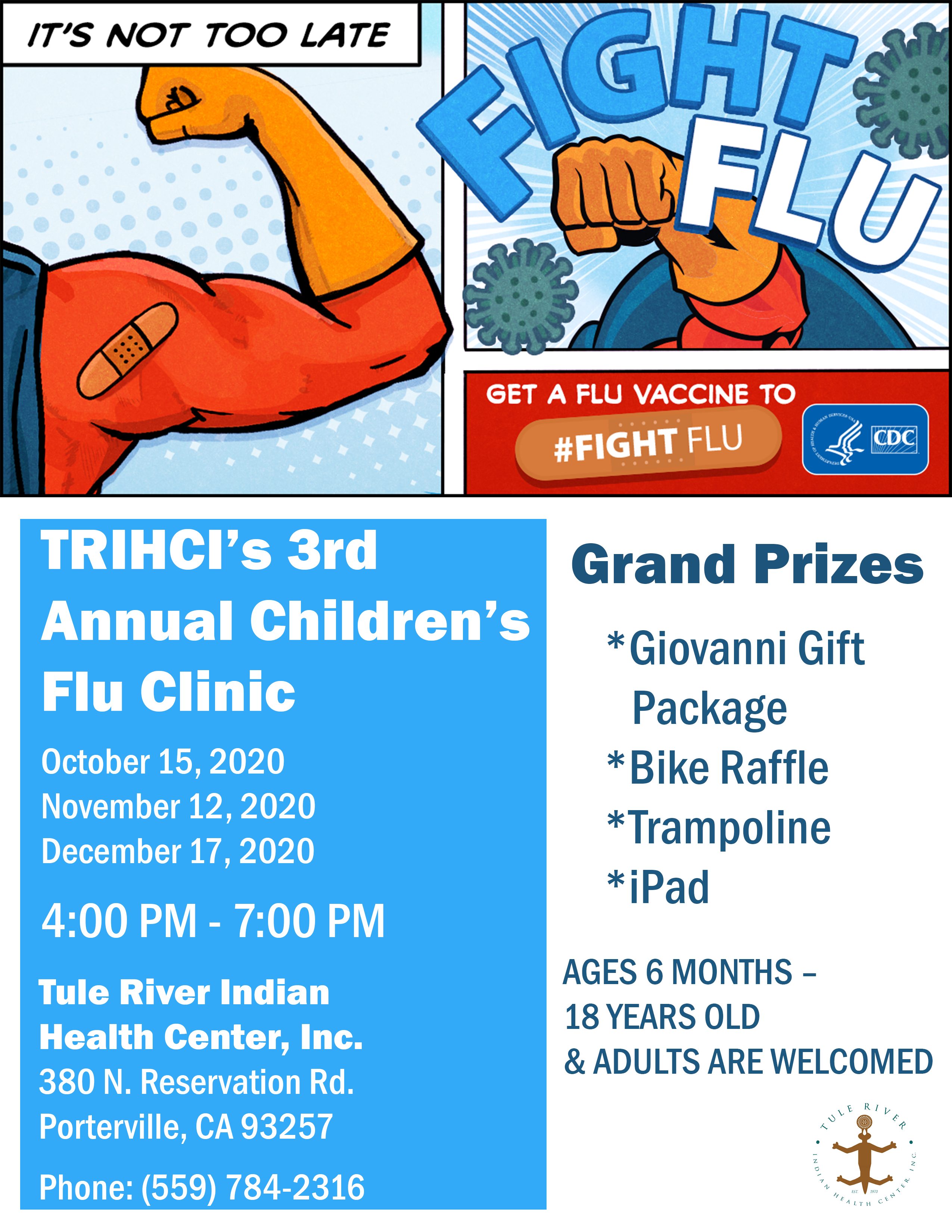 trihci-s-annual-flu-shot-clinic-tule-river-indian-health-center-inc